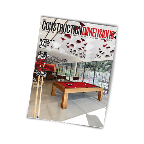 Drywall Inspections The Association of the Wall and Ceiling Industry