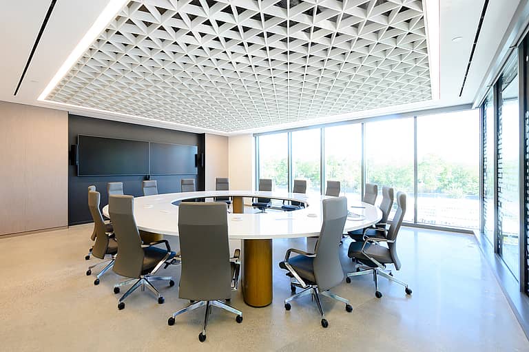 The ceiling installations at Nurix Therapeutics is Marek’s best job ever. Preserving the artistry evident in the architect’s design proved enormously gratifying.